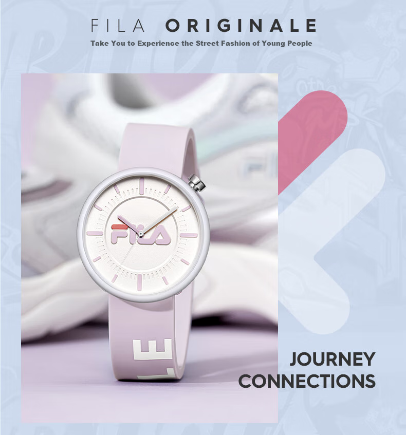 FLA (FILA) Fashion Simple Affordable Student Trendy Watch, Unisex Birthday Gift, FLM38-6281 3
