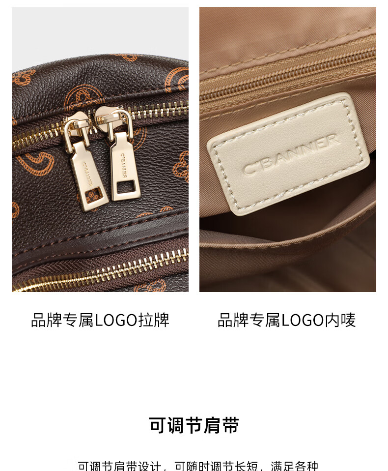 C.BANNER Backpack for Women, Large Capacity, Lightweight, Casual Travel Bag, Commuter Backpack, Birthday Gift for Girlfriend on May 20th 3