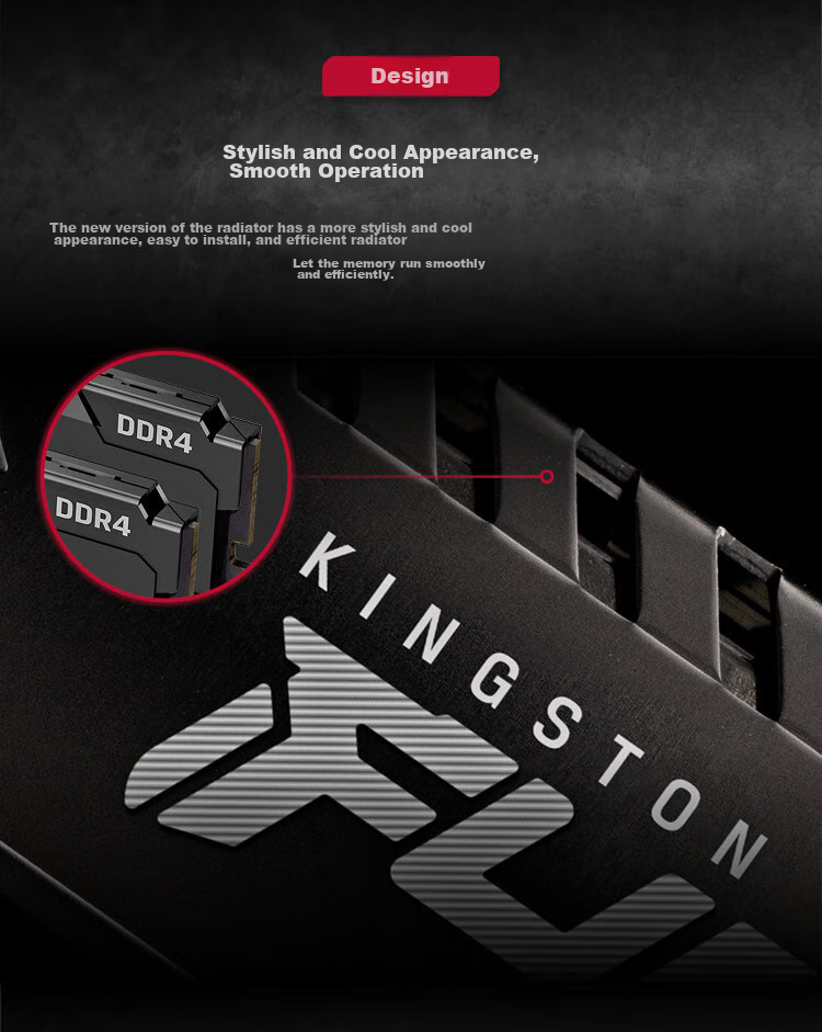 Kingston FURY 16GB DDR4 3600 Desktop Memory Module Beast Series HyperX 8