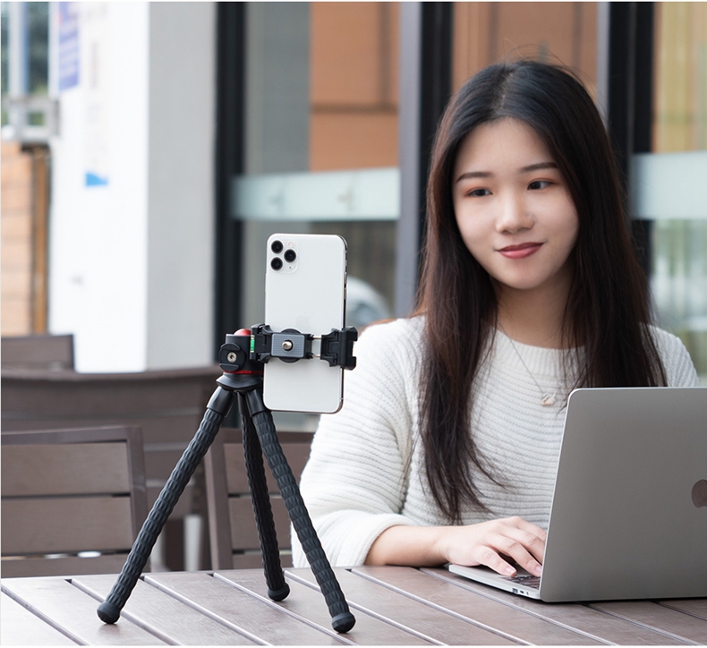 Ulanzi MT-33 Multifunctional Octopus Tripod Bluetooth Kit for Selfie, Smartphone, DSLR, Mirrorless Camera Universal Vlog Video Live Streaming Photography And Videography Stand 17