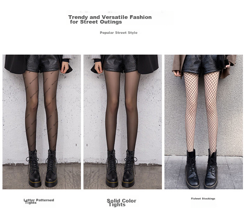 LangSha Ultra-Thin Black Stockings for Women, Sexy Summer Leg-Exposing Slimming Effect, JK Base Layer Pantyhose 9