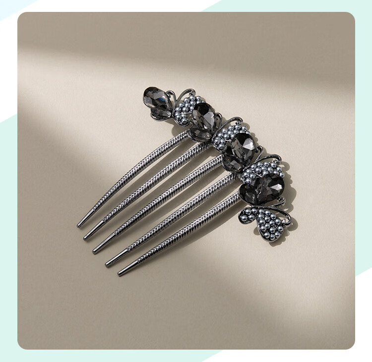 CHIMERA Hair Bun Maker, Back-Of Hair Clip, High-End Hair Accessory for Women, Hair Comb, Birthday Gift for Girls 25