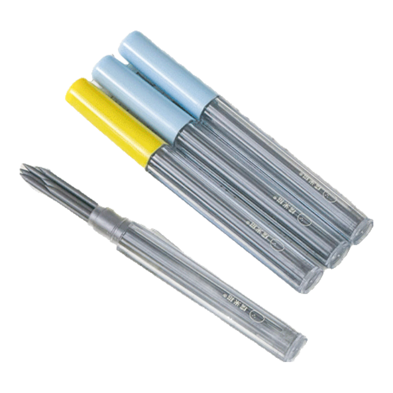 Sannianerban & Bifangshuo Ergonomic Automatic Pencil with Matching Lead Refills, Single Box