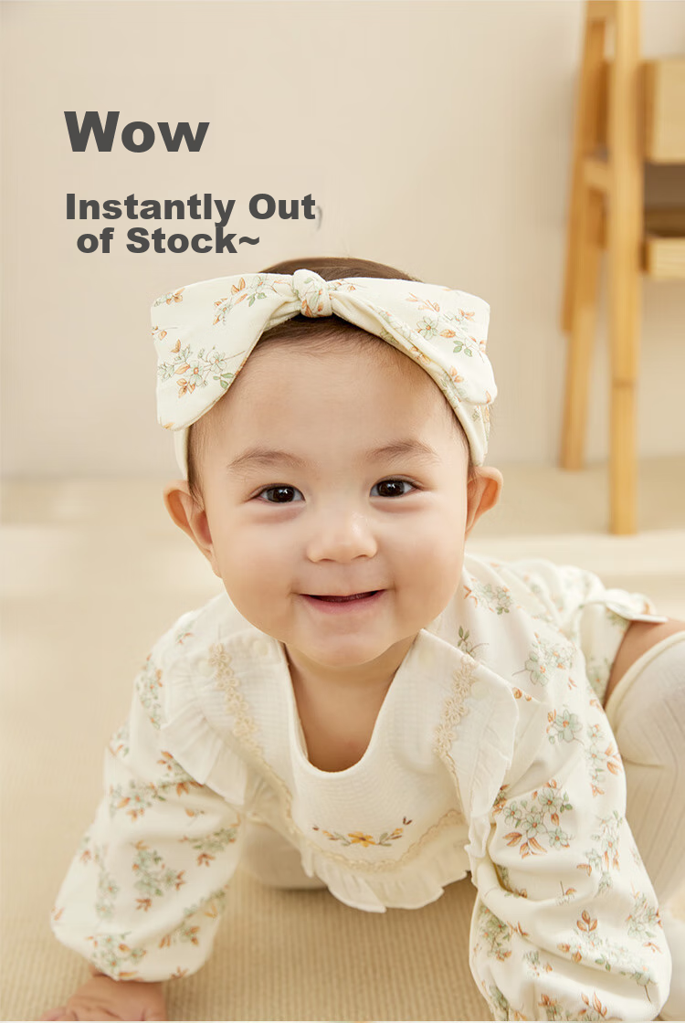 Wismorni Baby Girl Romper for Spring And Autumn, Adorable Infant Onesie for Going Out, Princess Style Triangle Bodysuit 1