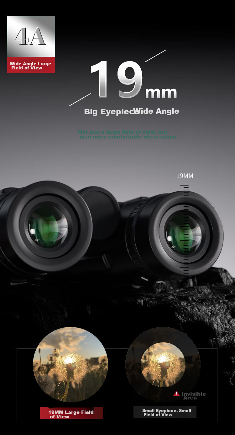 EXPLORE SCIENTIFIC Professional Binoculars 10x42 High Definition High Light Night Vision Outdoor Concert Birthday Gift 8