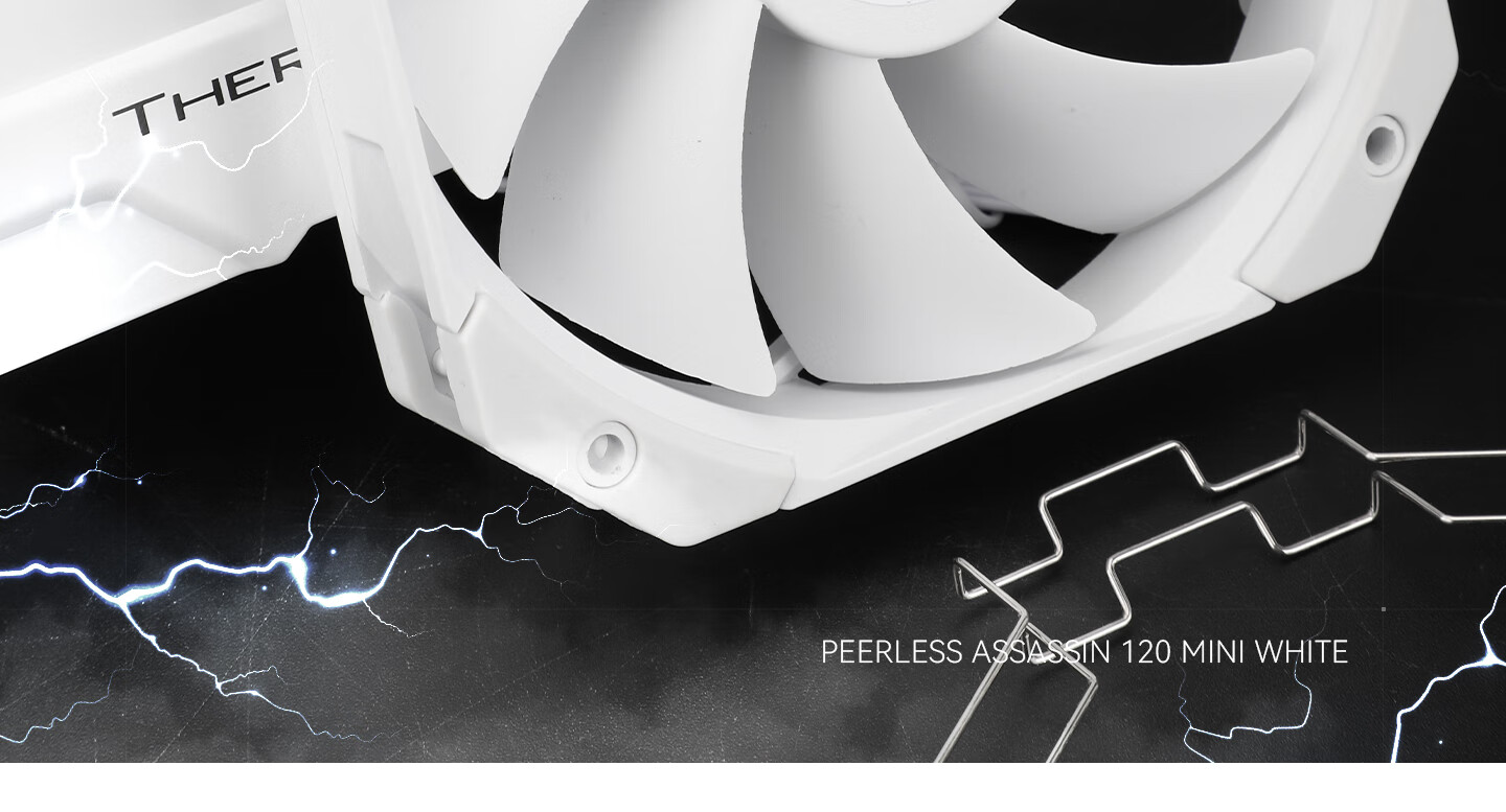 Thermalright Peerless Assassin 120 MINI WHITE, Dual Assassins, AGHP4.0 Six Heat Pipe Air Cooler, PA120 MINI WHITE 21