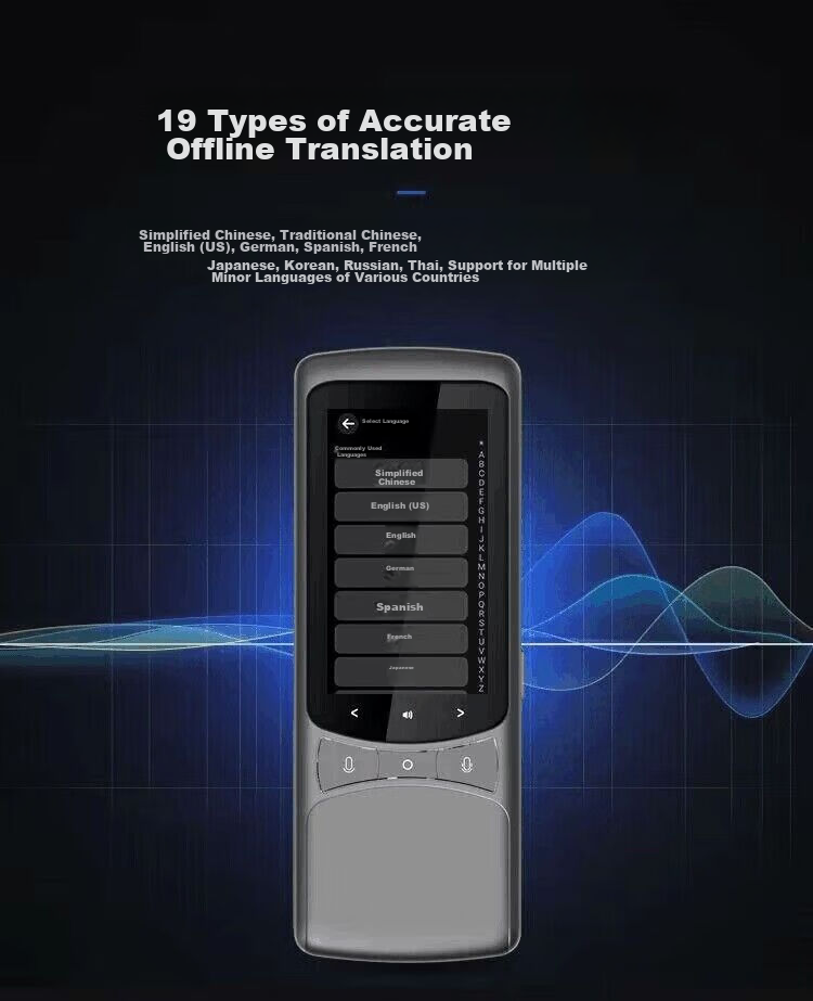 Zhiyoushuo Translation Device Z3 VSIM Five-Year International Data Plan Version, Real-Time Simultaneous Multi-Language Synchronous Translation for Overseas Travel, Portable Offline Photo And Audio Translation Tool for English, Japanese And Chinese 7