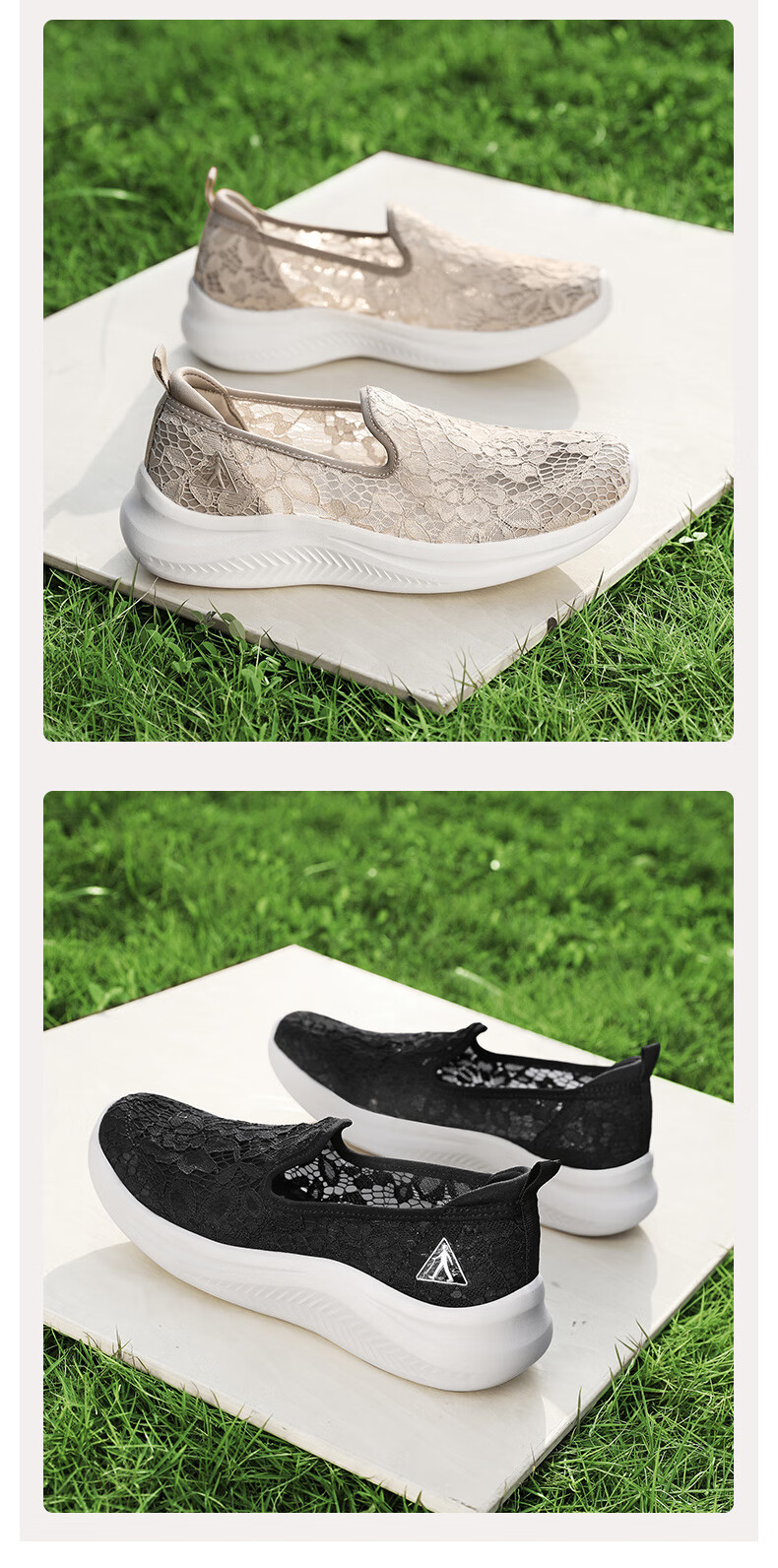 Zulijian Elderly Women's Shoes, Autumn 2026 New Style, Lace Mesh Mom Shoes, Middle-Aged And Elderly Breathable Non-Slip Casual Shoes 7