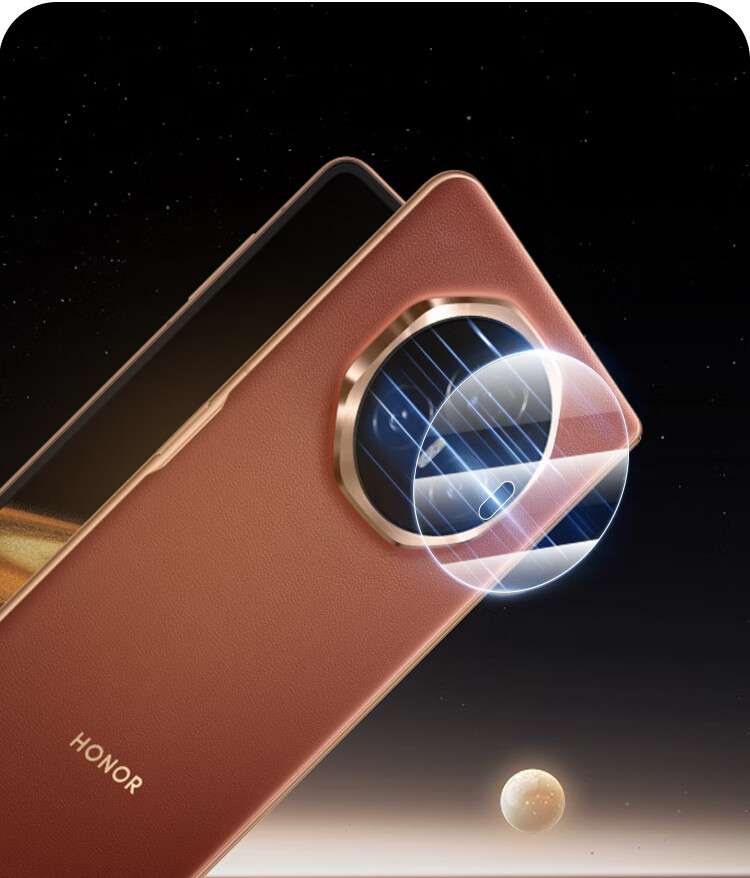 ESCASE [Two-Pack] Camera Lens Protector Tempered Glass Film Full Coverage for Honor Magicv3, Anti-Drop Anti-Fingerprint Glass Protective Film for Rear Camera 2