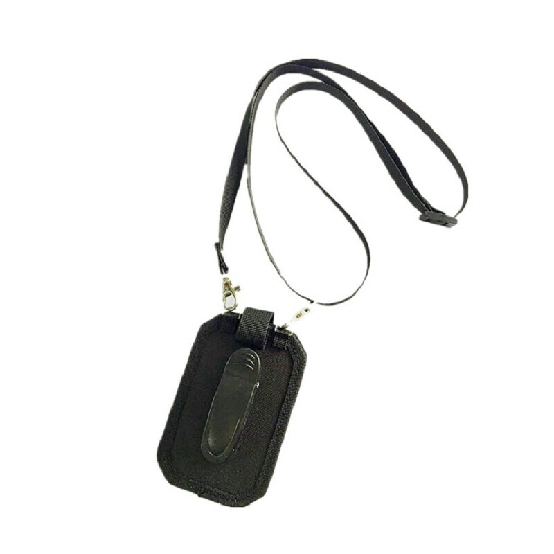 PHILIPS Body-Worn Camera with Shoulder Strap Protective Case, Black