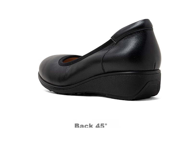 COMELY Leather Flats for Women, Spring And Summer New Style Comfortable Genuine Leather Soft-Soled Versatile Mom Shoes, Wedge Heel Non-Tiring, Apricot Color, Size 34 14