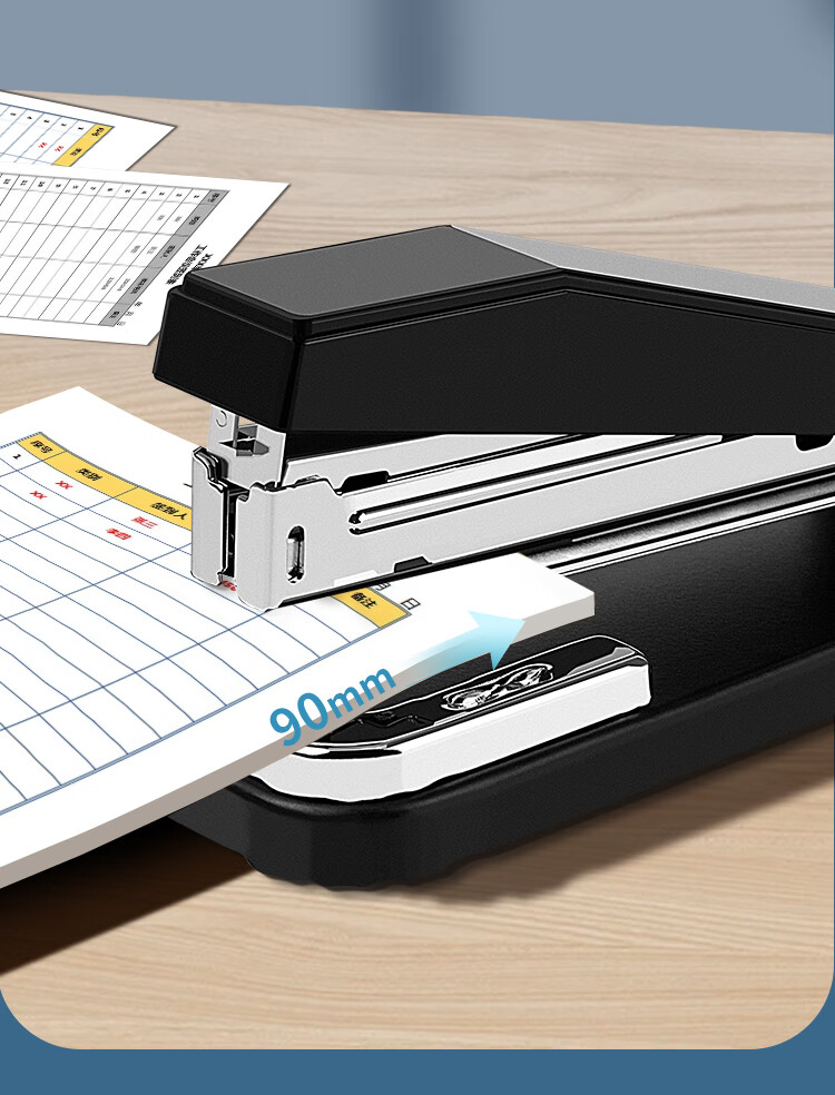 GuangBo 12# Metal Stapler Temporary Stapling Office Supplies Random Color Single Pack DSJ7204S 10