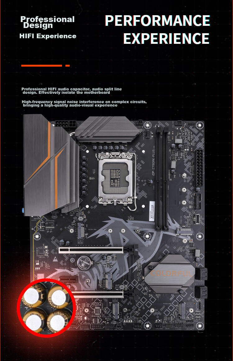 Colorful BATTLE-AX B860M-E WIFI V20 DDR5 Motherboard, Supports 285K/265K/245K (Intel B860/LGA 1851) 5