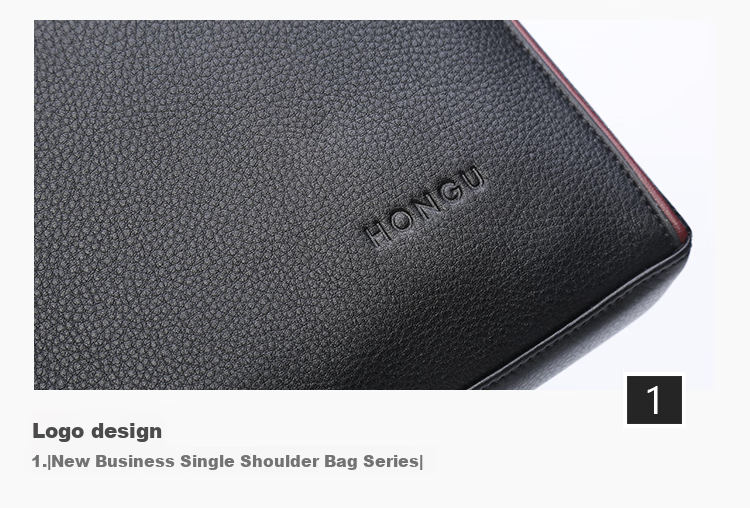 HONGU Men's Vertical Briefcase, Top-Grain Leather Bag, Shoulder Crossbody Bag, Business Bag, Birthday Gift 31
