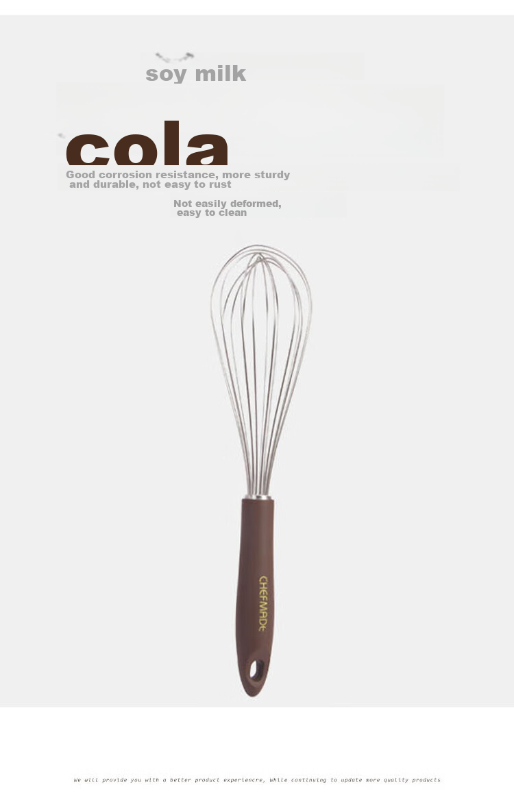 Xuechu Stainless Steel Manual Egg Beater, Baking Tool, Mixer, Whisk, Dough Kneader, Cream Whipper 3
