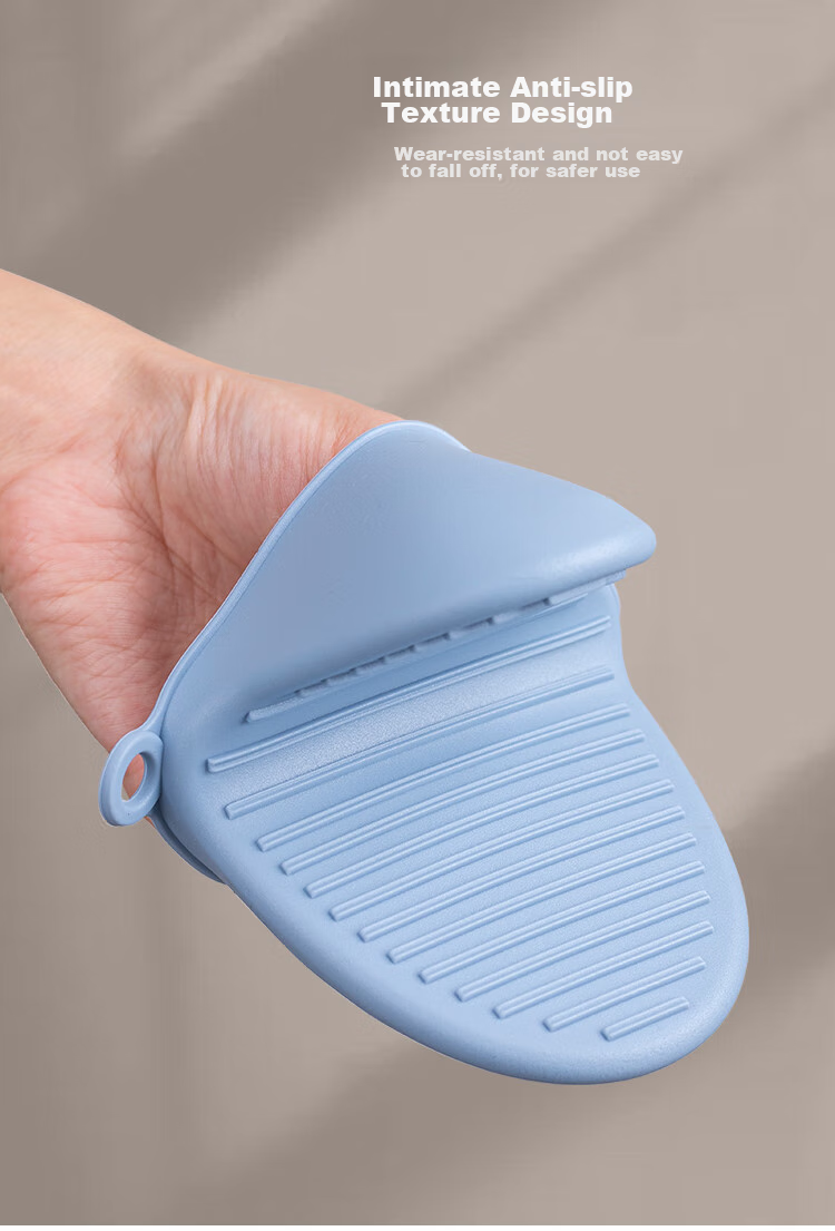 Banwushenghuo Heat-Resistant Silicone Gloves, Household Plate Lifter, High-Temperature Oven Bowl Grabber, Non-Slip Microwave Oven Gloves 8