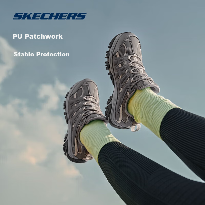 Skechers Xingshan | Women's Trail Running Shoes, Lightweight Shock-Absorbing Wear-Resistant Casual Outdoor Hiking Shoes 180185C