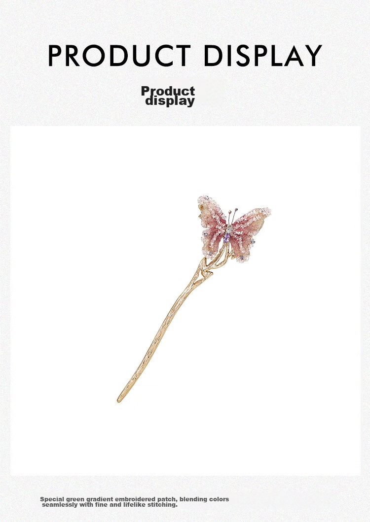 She's Love Tulip Hairpin, Ancient Style Hair Stick, Birthday Gift for Girlfriend 8