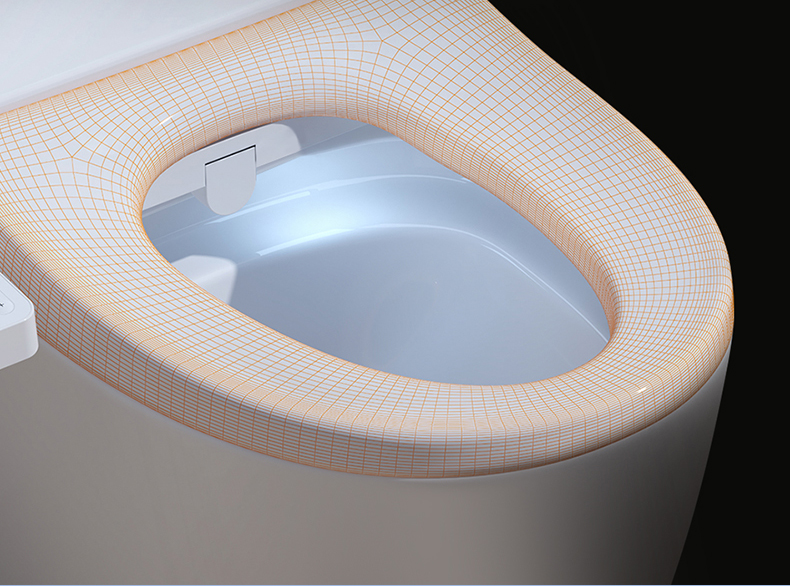 SMARTMI 2Pro Sensor Smart Toilet Seat with Warm Air Drying, Heating, Automatic Sensor, Antibacterial Toilet Cover 23