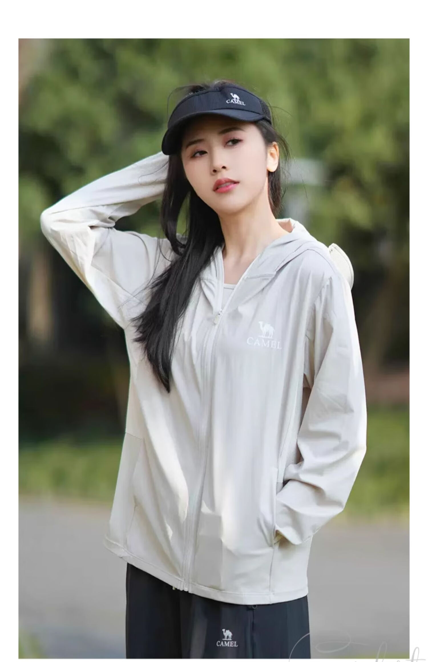 CAMEL Cold White Outdoor Sun Protection Clothing for Men And Women, UV-Resistant Ice-Cool Breathable Sun Protection Garment 18