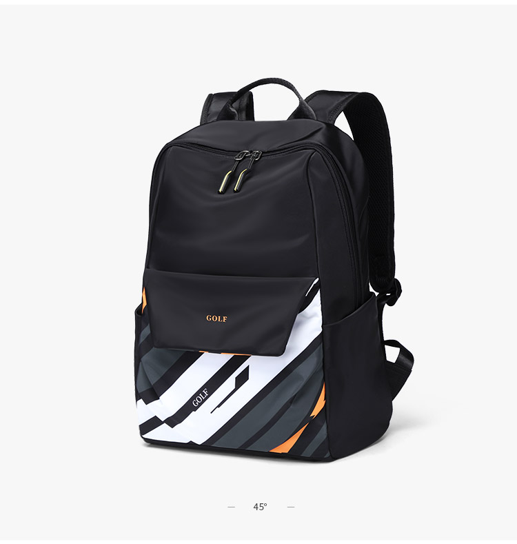 GOLF Backpack for Men, Water-Resistant Travel Backpack, 15.6-Inch Laptop Bag, Student Schoolbag, Commuter Business Trip Backpack 27
