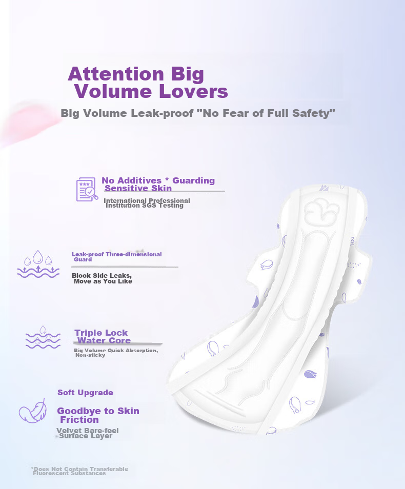 EVENLY Women's Ultra-Thin Extra-Long Sanitary Pads, Night Use, 410mm, 12 Pieces, JD Self-Operated Official Flagship Store, Menstrual Pads 5