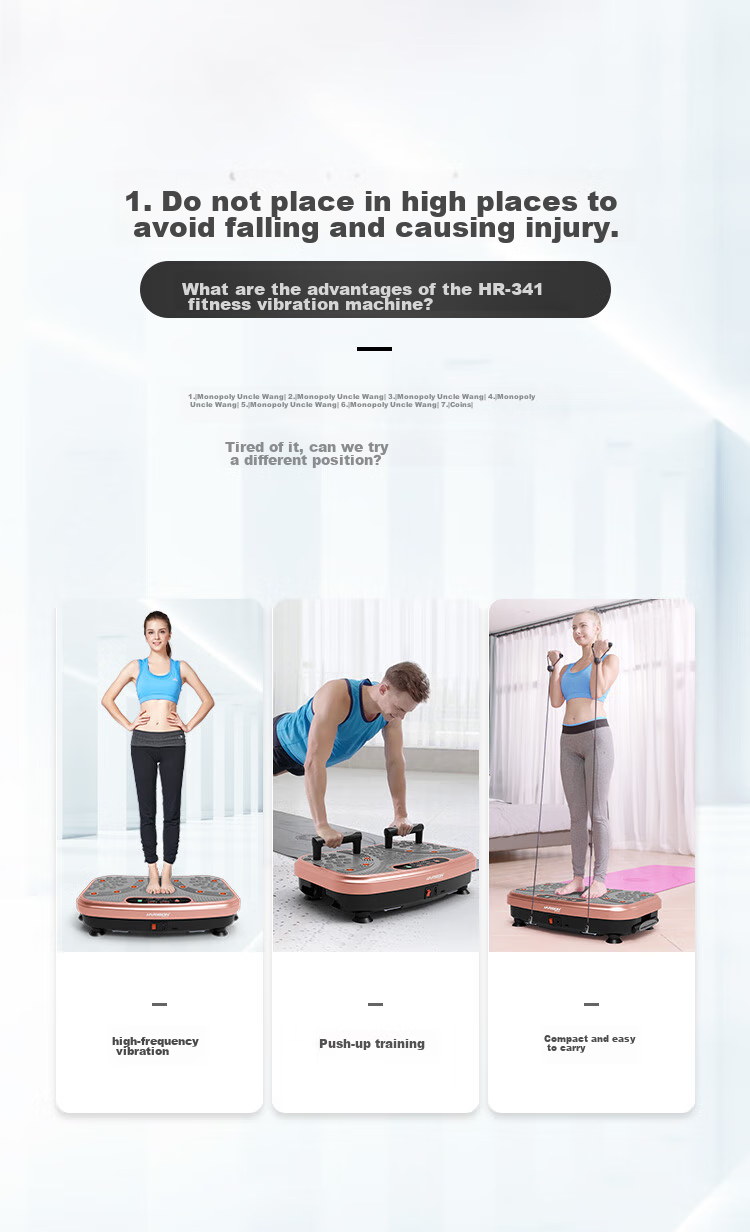 HARISON Fat-Burning Shaker Machine, Lazy Person's Aerobic Exercise Shaker, Multifunctional Vibrating Machine, Fitness Equipment HR-341 14