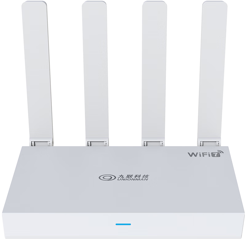 Jiuliankeji WiFi7 Wireless Router with 2.5G Ethernet Port, 3600Mbps Dual-Band Mesh Networking, HiSilicon Chip, Smart Wall-Penetrating Router, Jiuliannet Smart Home Mini Program