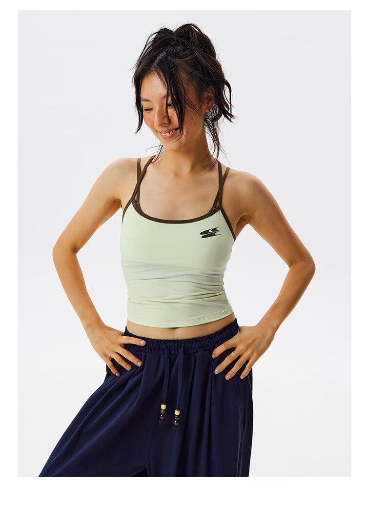 Crying Center CryingCenter 37.5™ Technology Sports Colorblock Waist-Cinching Tank Top Light Orange L 9