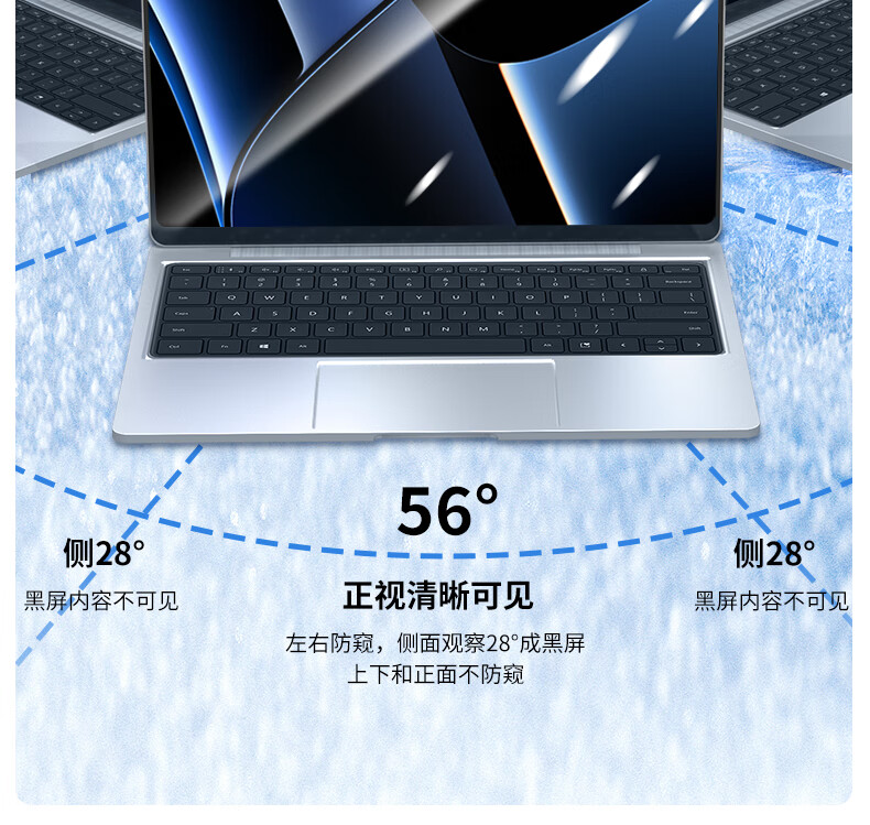 Youpin Apple Macbook Pro Laptop Privacy Screen Protector, Magnetic Anti-Peeping Film, Screen Film, Privacy Protection Film, 14 Inches (16:10), A2442 2