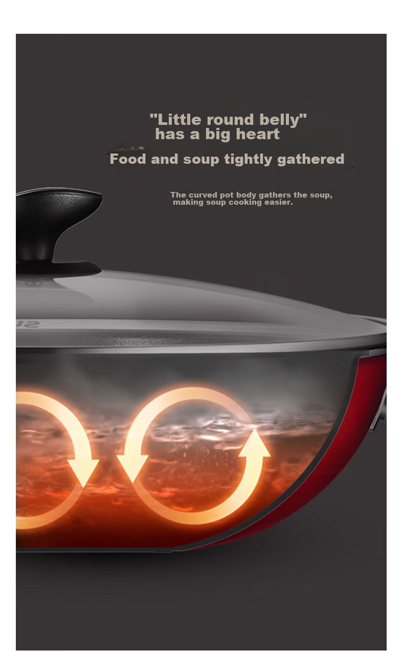 SUPOR Non-Stick Wok, 30cm, Compatible with Induction And Gas Stoves, Healthy Cooking Pan, Frying Pan, PC30S1 14