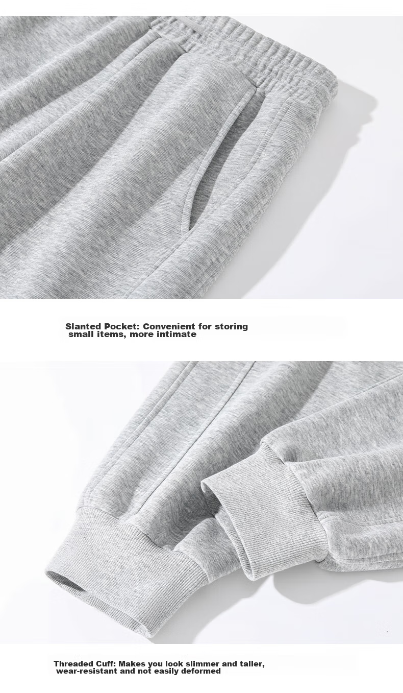 Baleno High-Waisted Loose Comfortable Sweatpants for Women, Spring/autumn 2025 New Style Outdoor Sports Fitness Casual Pants 24