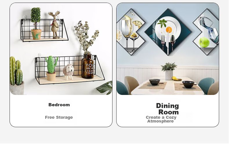 Chaoji Jia Pin Invisible Hanging Frame, No Drilling Required, for Oil Paint And Canvas, Specialized Frameless Nails, Strong Load-Bearing Hooks 5