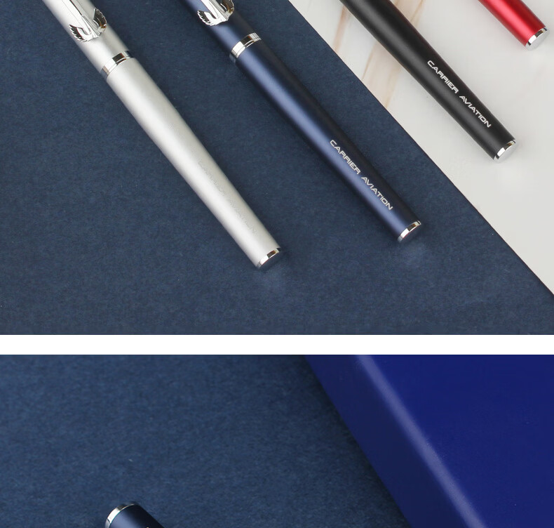 HERO Ballpoint Pen Gift Box H605D Carrier Pilot Series Notebook Ballpoint Pen Signature Pen Gift Box Blue 15