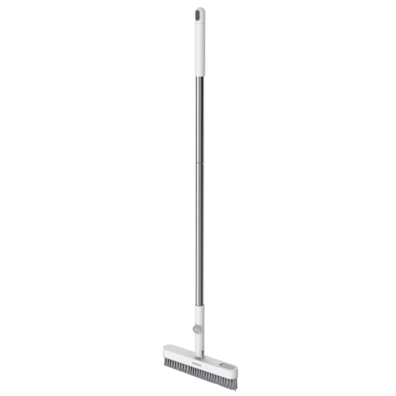 Ecoco Bathroom Floor Scrubber, Toilet Cleaning Brush, Gap Floor Brush, Long Handle V-Shaped E23143
