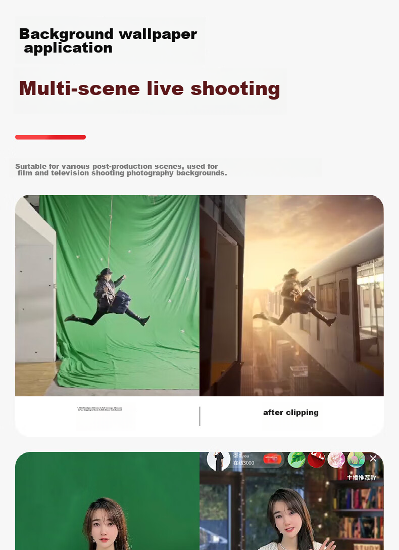LATZZ 1.6*2 Meter Red Live Streaming Backdrop Cloth, Photography Red Cloth, Solid Color Thickened Curtain, Chroma Key Cloth, Product Photo Background Cloth, Portrait Photography ID Photo Shooting Soft Light Non-Woven Fabric 14