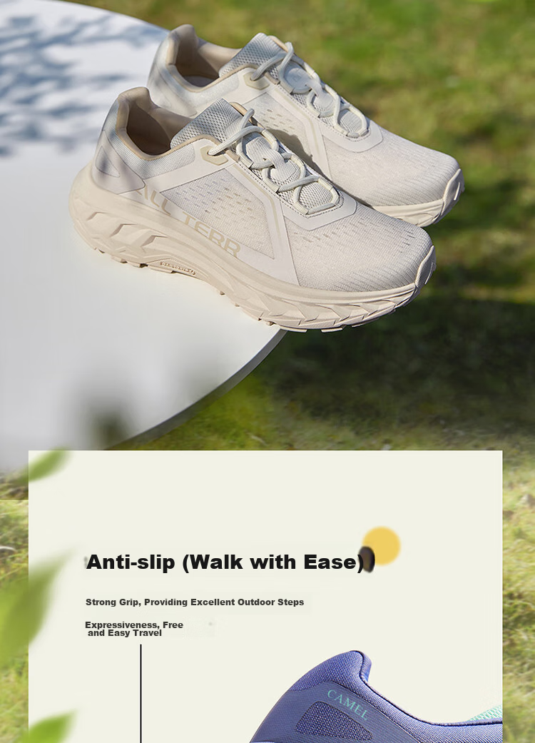 CAMEL [Yunying] Summer Outdoor Breathable Trail Running Shoes for Men And Women, Casual Sports Running Footwear 3
