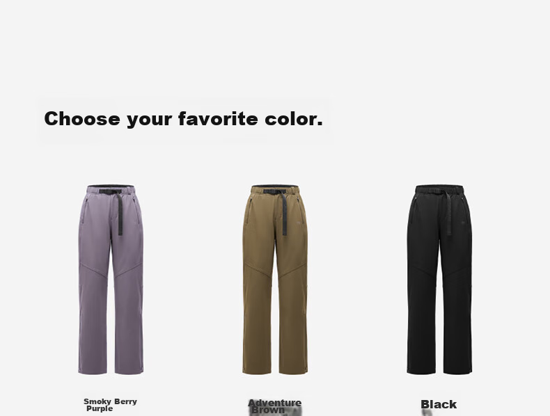 Bananain Hot-Peak Series Straight-Leg Pants for Women, Functional Workwear, Sports Casual, Two-Way Wear, Leg-Lengthening Effect, Waterproof, Wear-Resistant, Quick-Drying 31