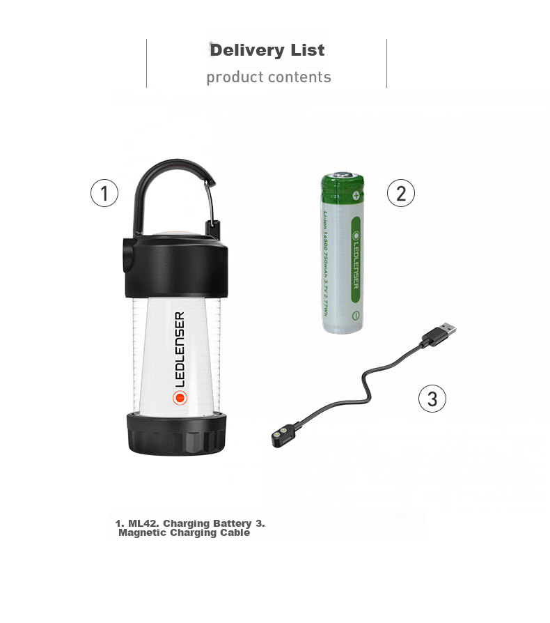 LED LENSER ML4 White Light Camouflage Camping Lantern Ambient Tent Night Light New Limited Edition 16
