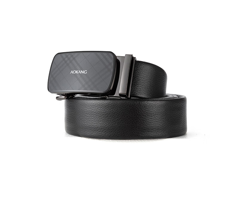 Aokang Men's Leather Belt, Casual Business Automatic Buckle Waistband, Birthday Gift for Husband 11