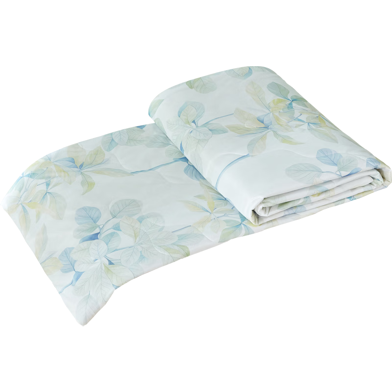 Hengyuanxiang Summer Cooling Quilt, 7A Antibacterial Knitted Washable Air Conditioning Quilt, Cooling Sensation Value 0.24, Fengqing Moon White, 2*2.3m, 2.8 Ji