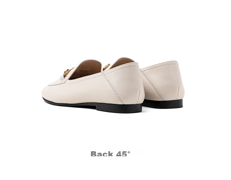 COMELY Genuine Leather Loafers for Women, New Spring/summer Style, Sheepskin Flat Slip-On Shoes, Comfortable Versatile Small Leather Shoes, Camel Color, Size 33 23
