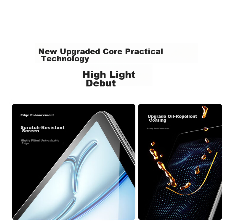 CangHua Tempered Glass Screen Protector for IPad 7/8/9, Eye Protection Anti-Blue Light, Compatible with 2019/2020/2021 Models, 10.2-Inch Protective Film for Apple Tablets, HD Anti-Fingerprint Screen Protector 3