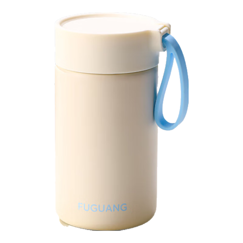 Fuguang Xinran Series, Insulated Mug, 316 Stainless Steel Water Bottle, Student Thermos Cup, Portable Tea Infuser for Men And Women, Outdoor Use