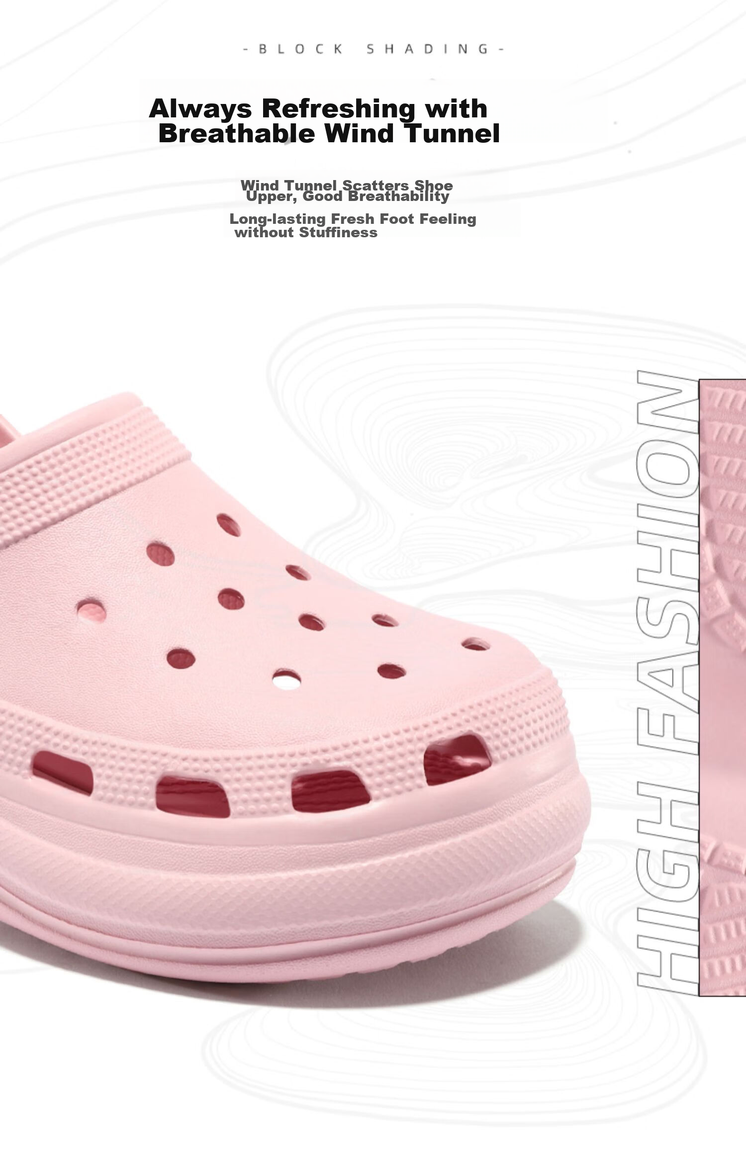 CAMEL Women's Perforated Shoes, New Summer Casual Fashion Outdoor Thick-Soled Non-Slip Closed-Toe Sandals And Slippers for Women, 0632 12