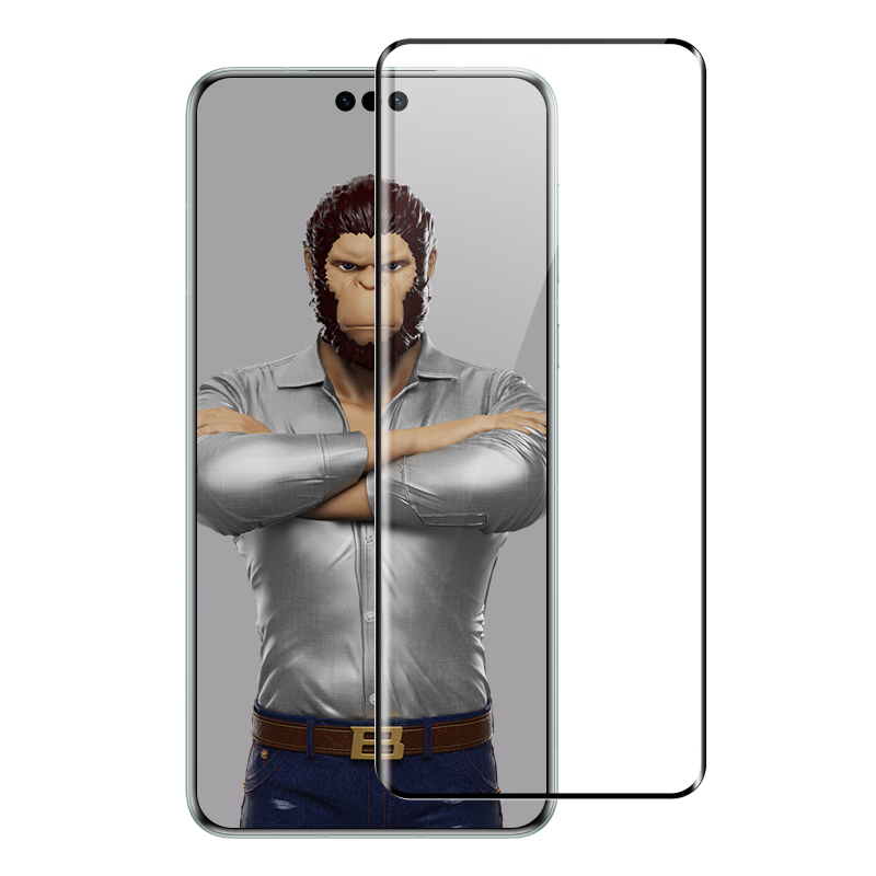 Lanxingxiansheng [3D Hot Bending Large Arc Edge] Suitable for Huawei Mate60 Pro/Pro+ Tempered Glass Screen Protector, Full-Screen Coverage Hot-Bent Curved Surface Mate60 RS Phone Film, Full Adhesive Sticker