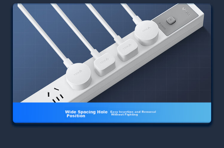 BULL Lightning Protection PDU Desktop Overload And Overpower Protection Under-Desk Gaming Cabinet Socket/power Strip/extension Cord/surge Protector, 8 Outlets with Master Switch, 3-Meter Specification GNE-P108ET 20
