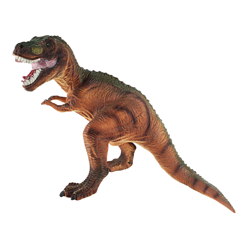Babamama Children's Dinosaur Toy, Rubber Dinosaur Soft Model, Jurassic Tyrannosaurus Rex, Baby Animal, Large Size