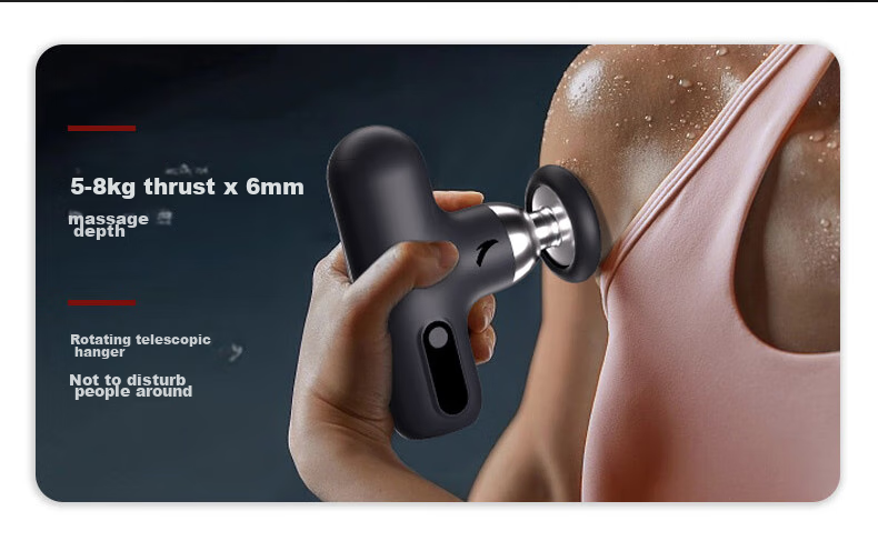 ANTA Fascia Gun Massage Device Professional Sports Grade Deep Muscle Relaxation Mini Portable for Shoulders Neck Waist Legs Back 13