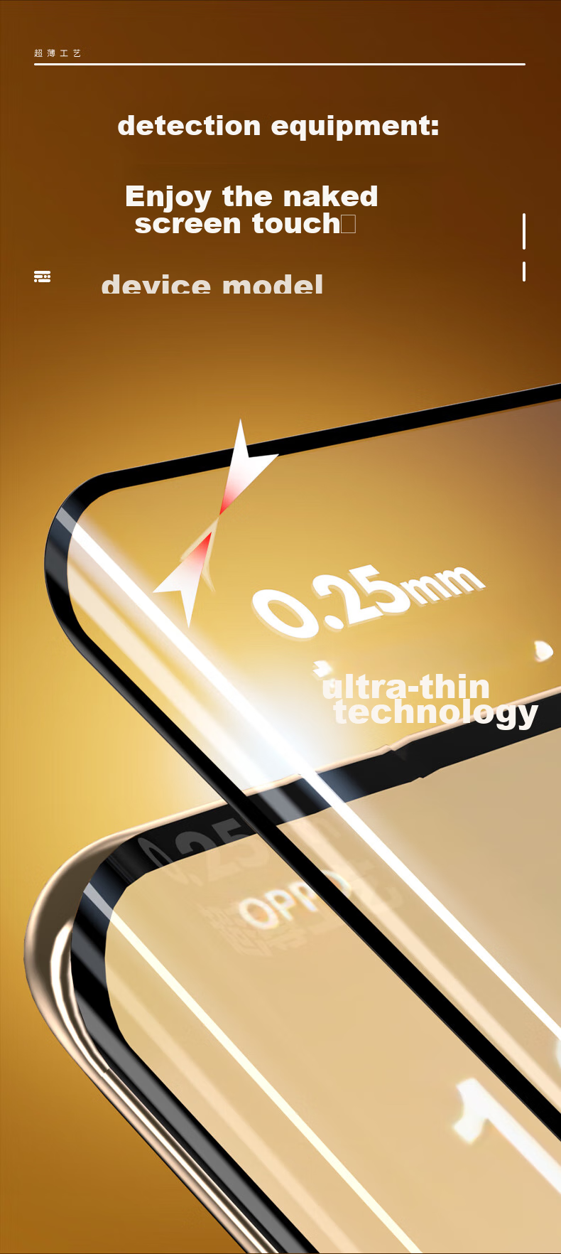 LLUNC Tempered Glass Screen Protector for OPPO Reno10, Compatible with Reno9pro/pro+, Reno9 Universal Curved Coverage Ultra-Thin Ultra-Clear Shatterproof Anti-Fingerprint Protective Film 5